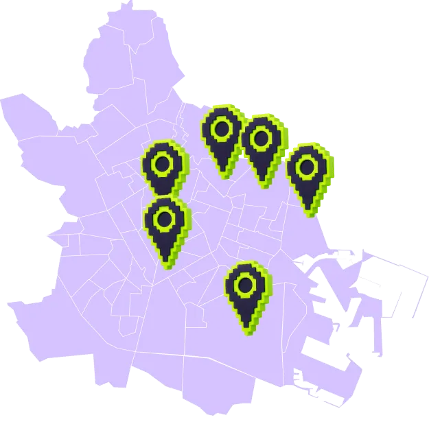 Zonas preferidas por los estudiantes en valencia